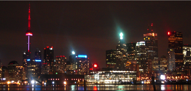 トロントの夜景