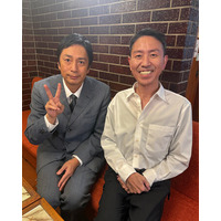 徳井義実（チュートリアル）×桃月なしこ W主演！『令和に官能小説作ってます』チュートリアル福田充徳が喫茶店の店主役で出演！久々にコンビでドラマ出演も、福田「クランクインして30分でクランクアップ」