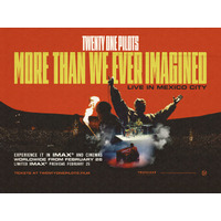 最新ライブ映画『Twenty One Pilots: More Than We Ever Imagined』2.26(木) TOHOシネマズ 日比谷ほか世界同日劇場公開に向けて予告第二弾が解禁に！
