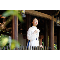 アニオー姫役の音くり寿が歩く　物語の舞台、世界遺産ベトナム・ホイアン