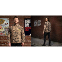 初来日30年記念、歴史的名盤アートワークを“着る”GREEN DAY『DOOKIE』公式ジップジャケット登場。