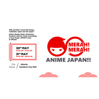 インドで延べ10万人を動員したアニメ×日本文化イベントが、ジャカルタに上陸！「Merah! Merah! Anime Japan!!」2026年5月30・31日開催決定