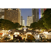 ６月３日～６日、「人」中心のまちへ、変わりゆく西新宿の夜景と共に名画を味わう「Screen @ Shinjuku Central Park」開催