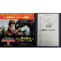 「ヒックとドラゴン 2」作曲家ジョン・パウエルの直筆サイン入りスコアが当たる！SNSキャンペーンを開催！