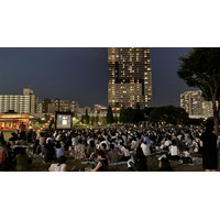 映画と音楽で楽しむ豊洲の夏夜。豊洲ぐるりパークで野外上映会とジャズライブを開催