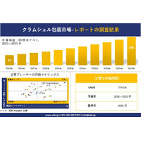 クラムシェル包装市場調査レポート - 世界市場規模、シェア、傾向の見通し、2026-2035年